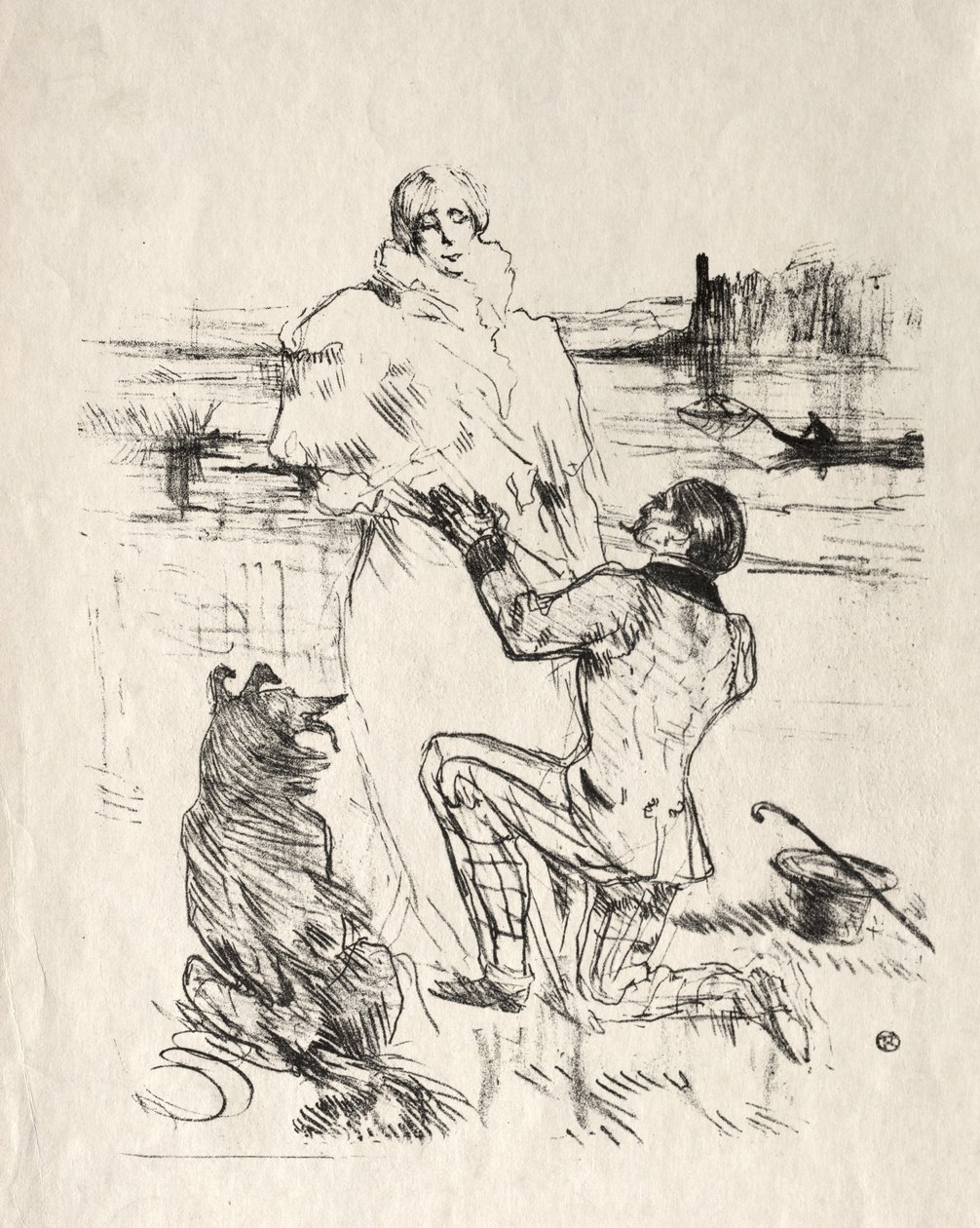 Déclaration door Henri de Toulouse-Lautrec