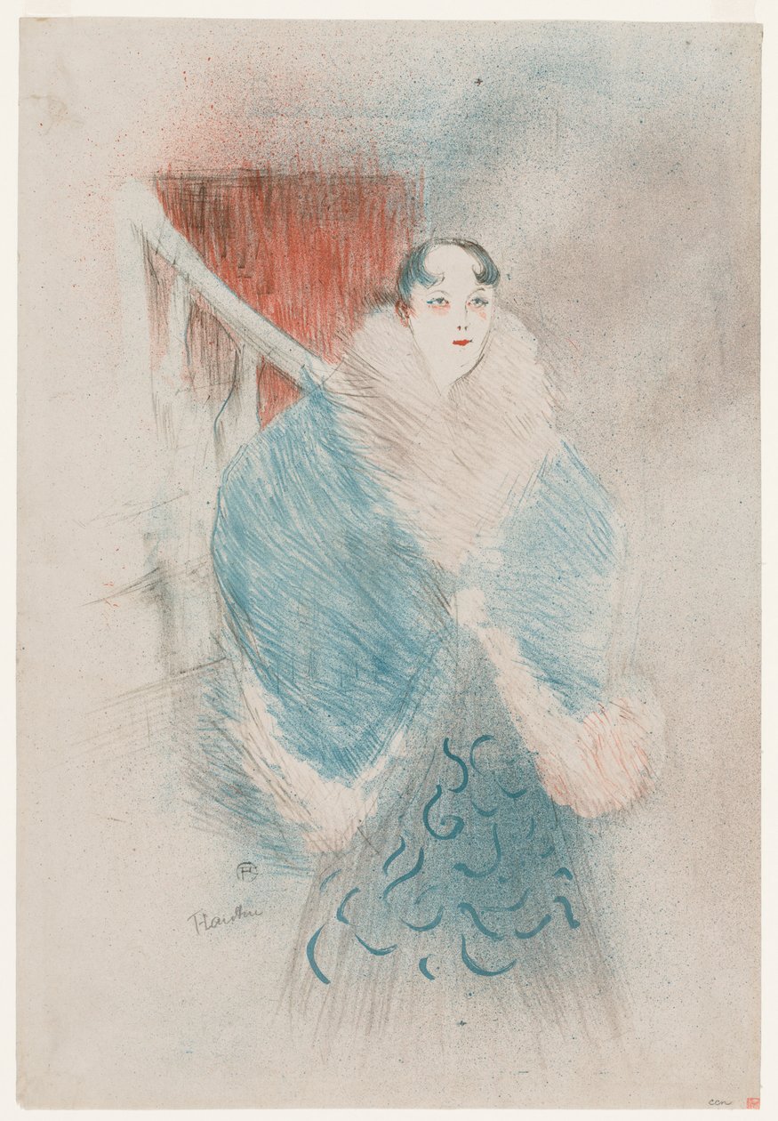 Elsa, genaamd de Weense door Henri de Toulouse-Lautrec