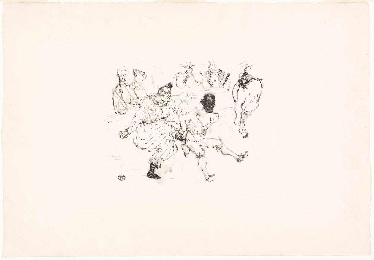 Footit en Chocolade door Henri de Toulouse-Lautrec