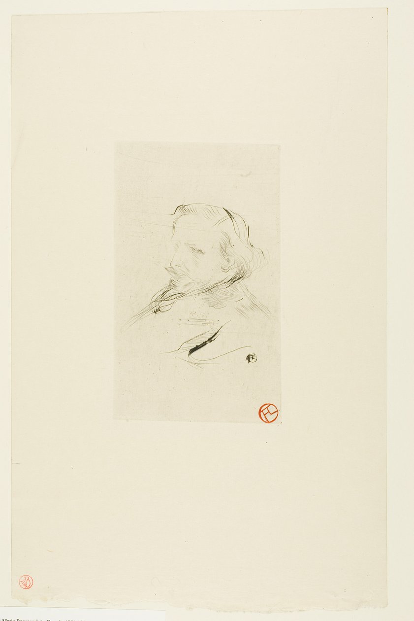 Francis Jourdain door Henri de Toulouse-Lautrec