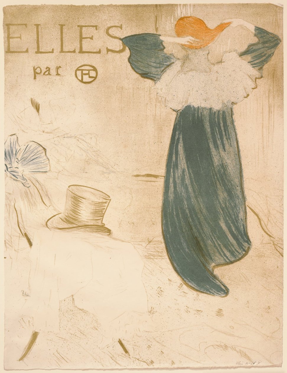 Frontispice door Henri de Toulouse-Lautrec