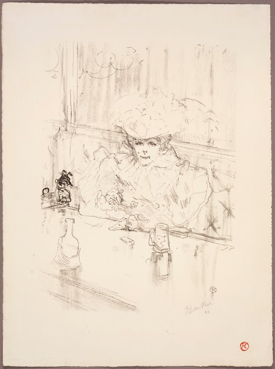 In de Hanneton door Henri de Toulouse-Lautrec