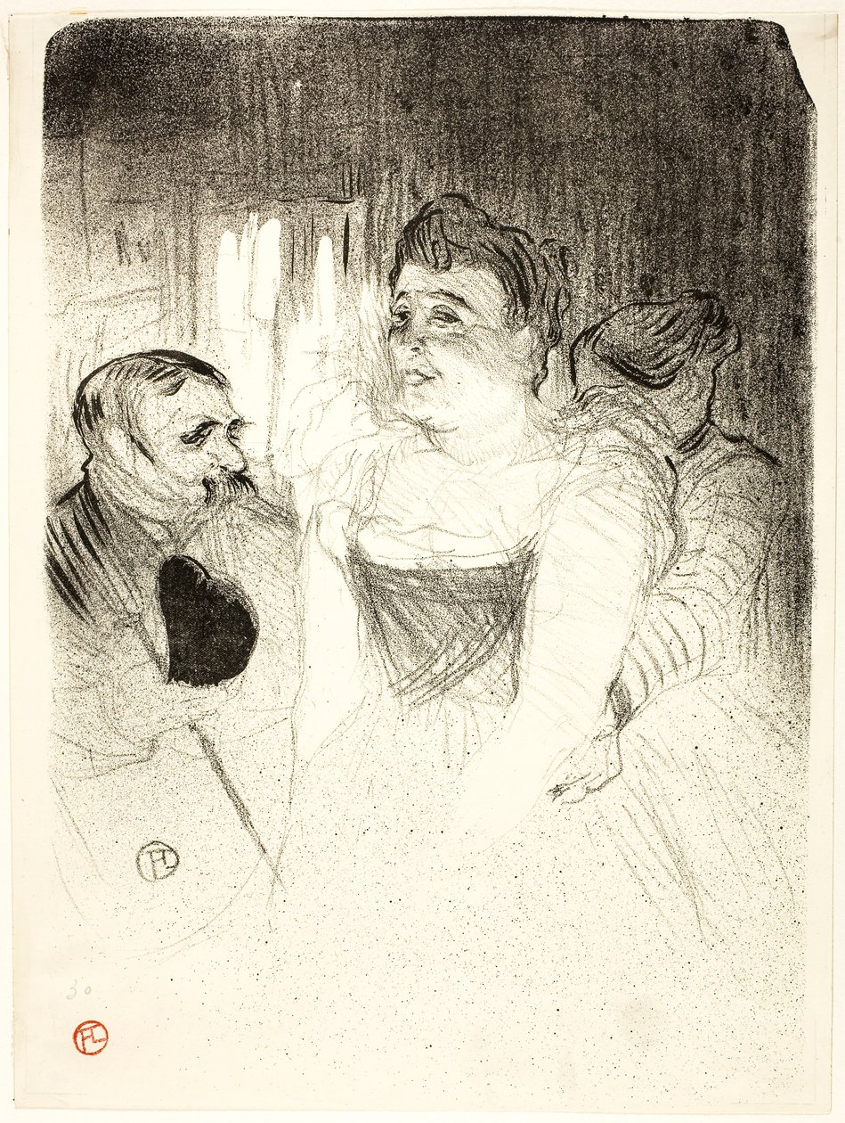 Judic door Henri de Toulouse-Lautrec