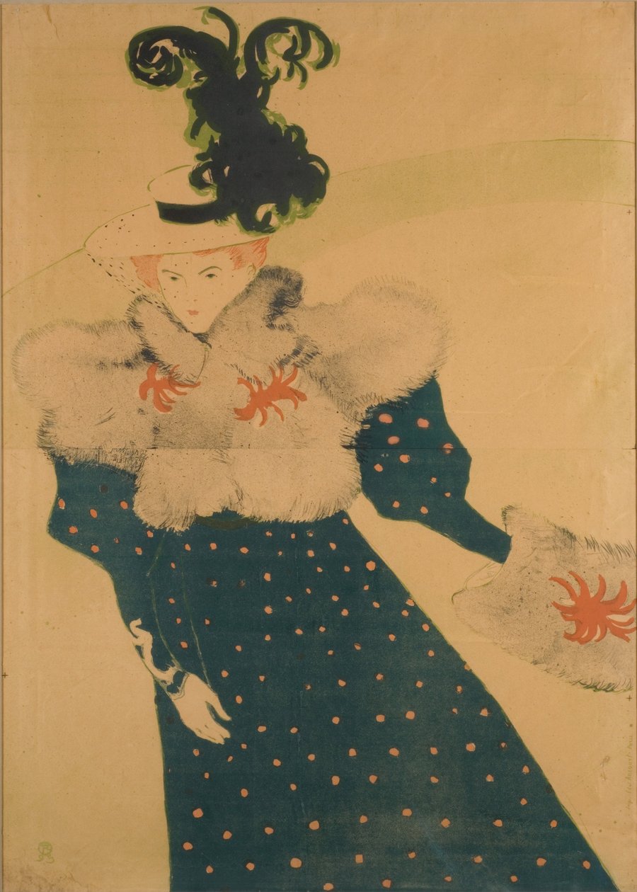Het witte tijdschrift door Henri de Toulouse-Lautrec