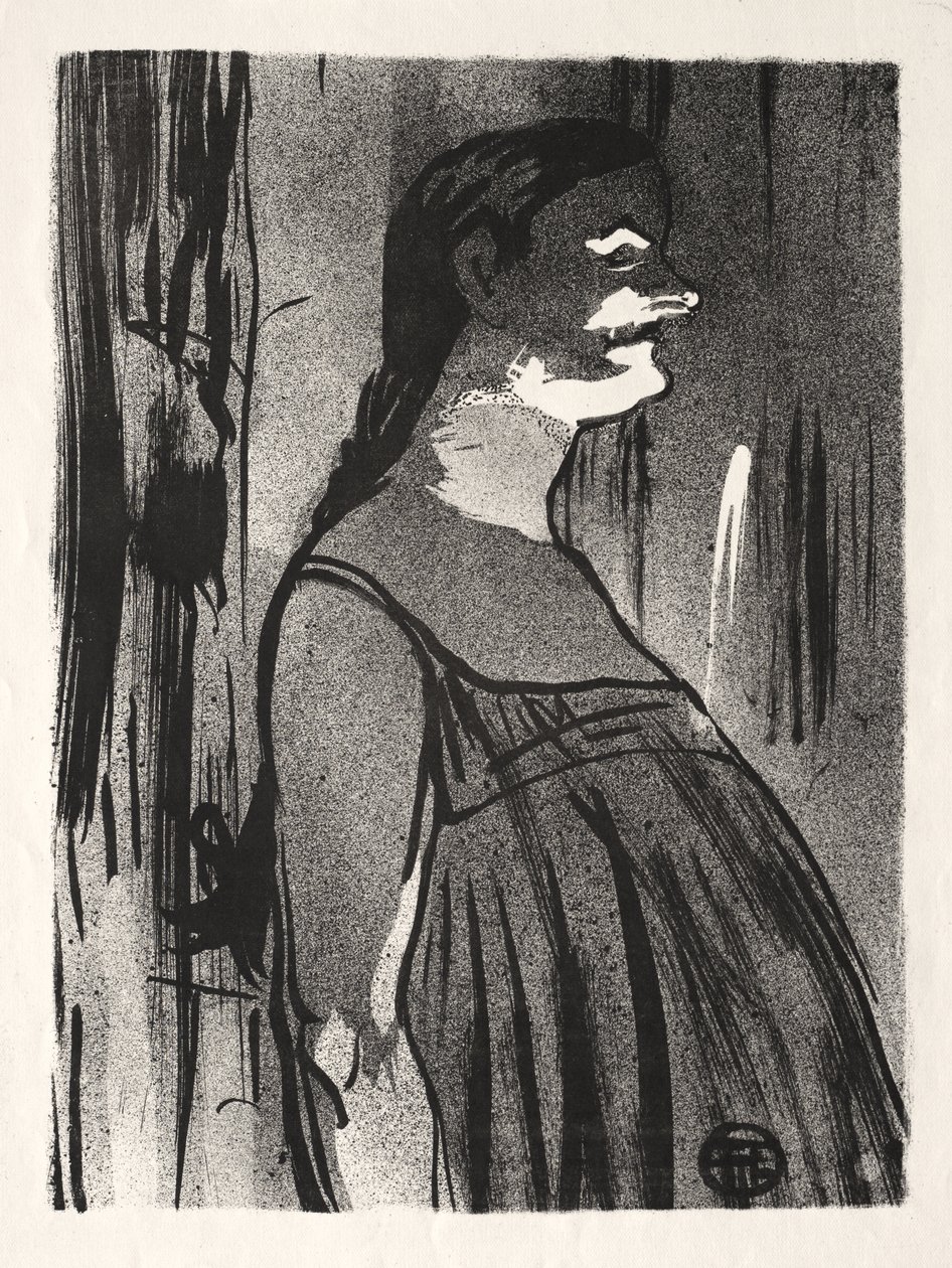 Le Café-concert: Mme. Abdala door Henri de Toulouse-Lautrec