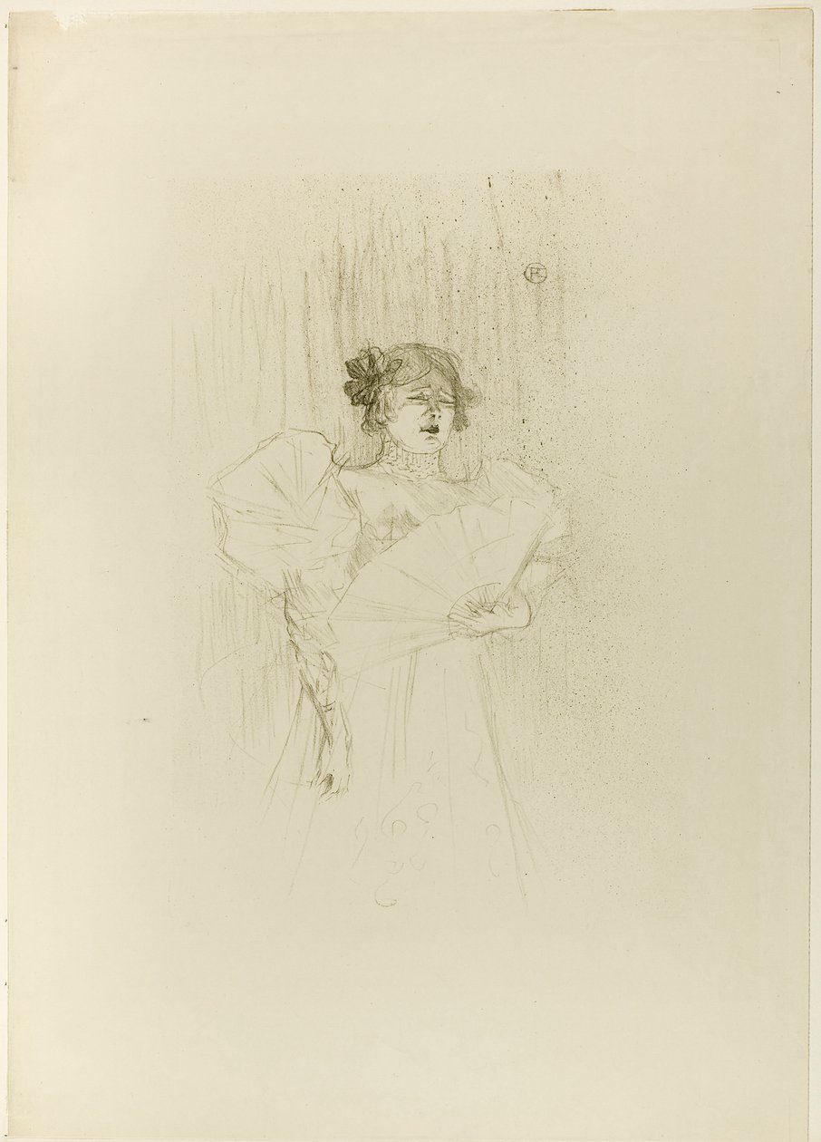 Luce Myrès, Vooraanzicht door Henri de Toulouse-Lautrec