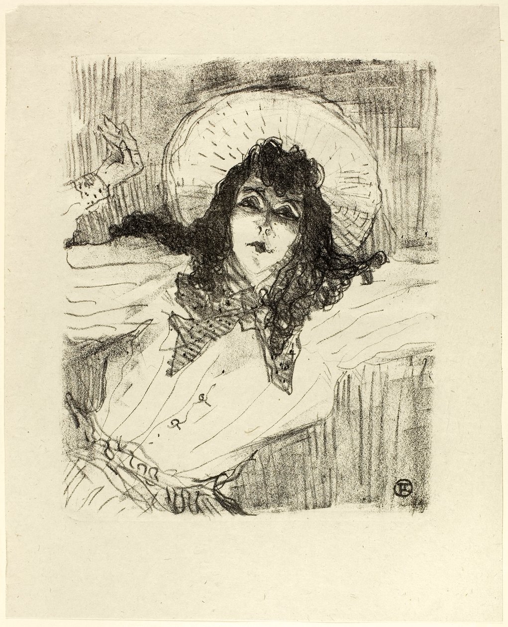 May Belfort, uit Treize Lithographies door Henri de Toulouse-Lautrec