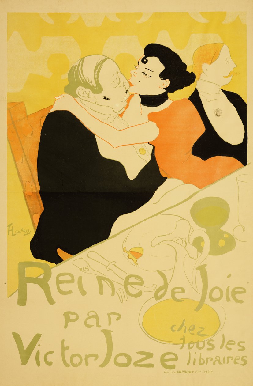 Reine de Joie (Queen of Joy) door Henri de Toulouse-Lautrec
