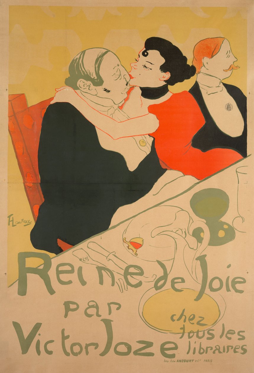 Koningin van Vreugde door Henri de Toulouse-Lautrec