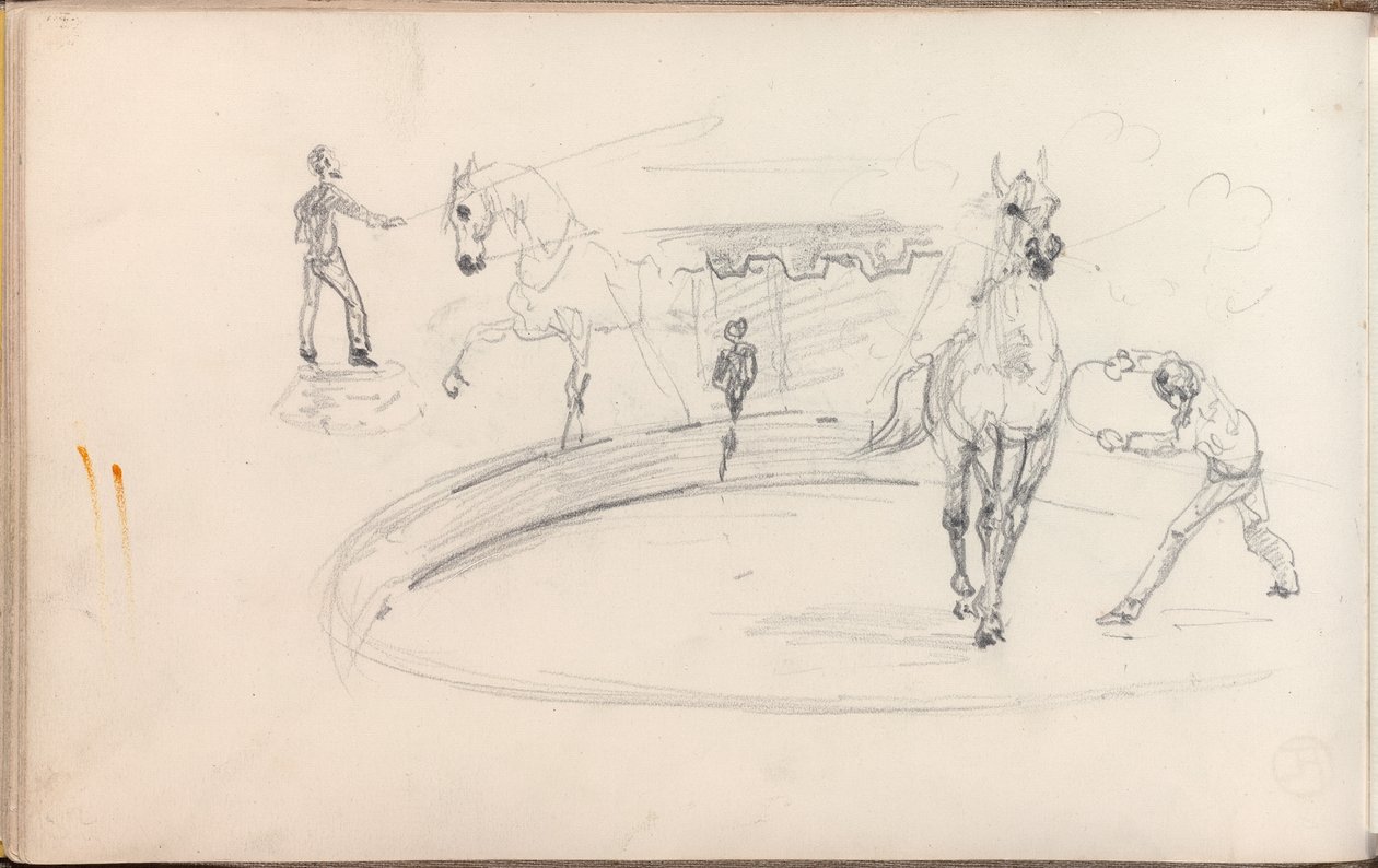 Schetsboek, 1880 door Henri de Toulouse-Lautrec