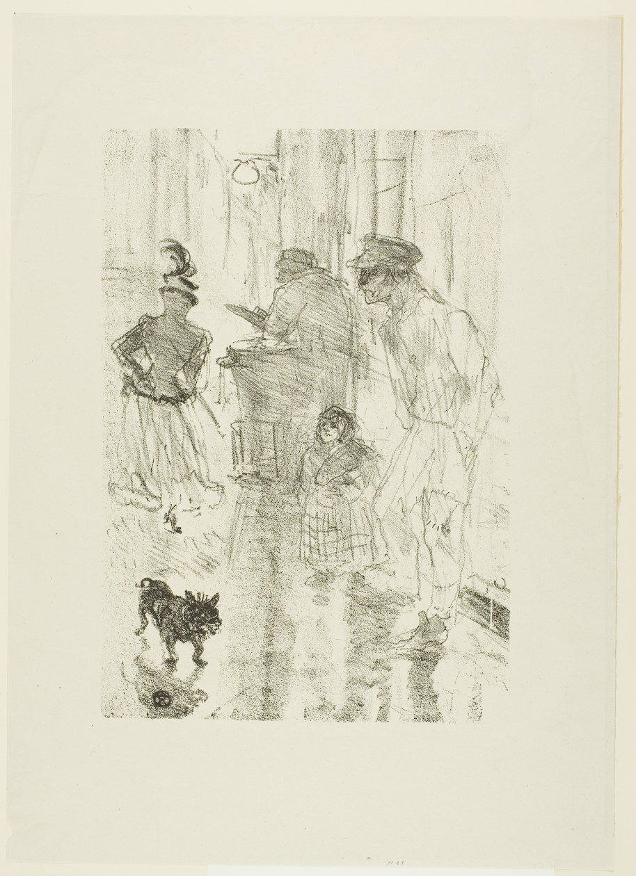 De Kastanjeverkoper door Henri de Toulouse-Lautrec