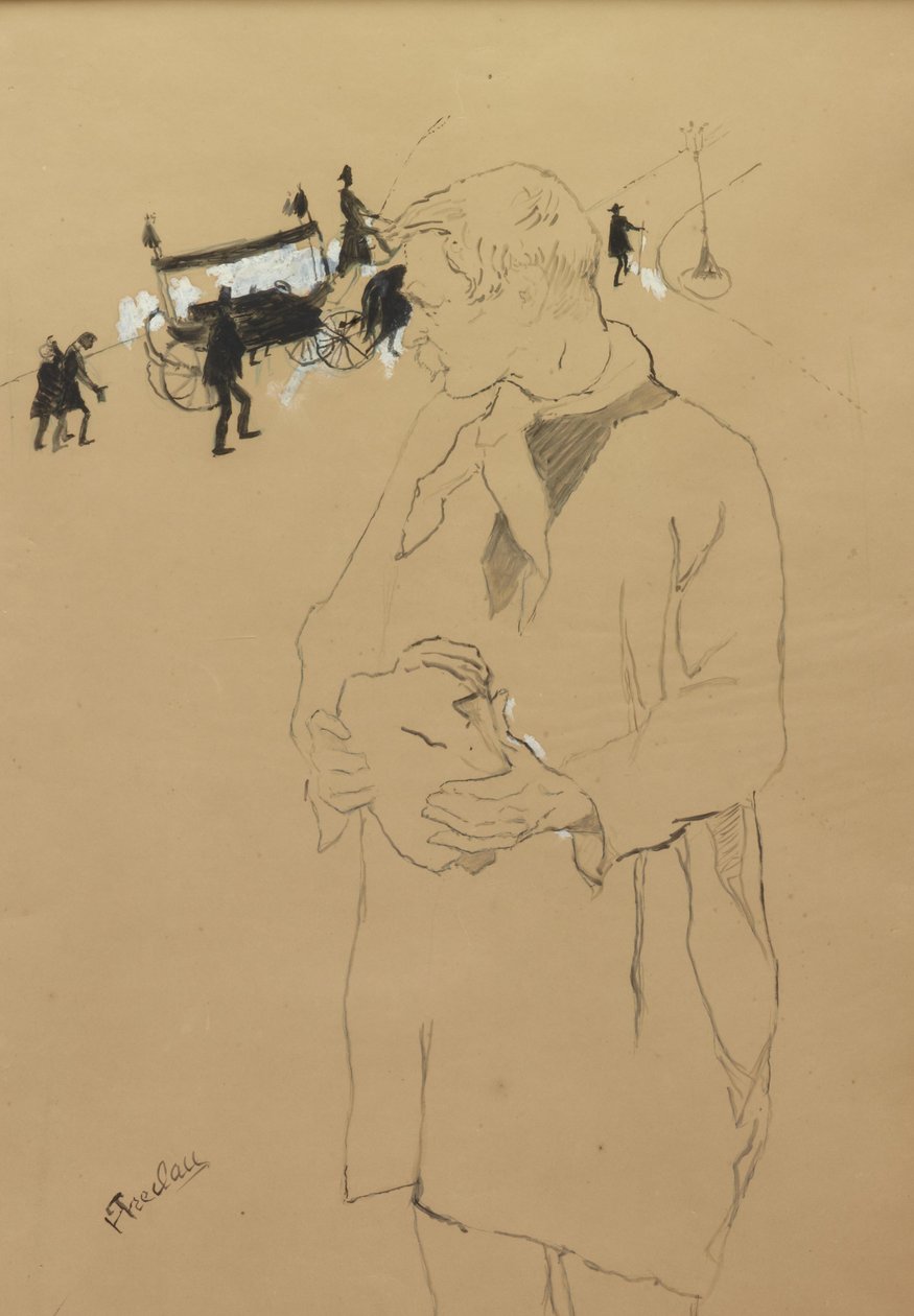 Het laatste eerbetoon door Henri de Toulouse Lautrec