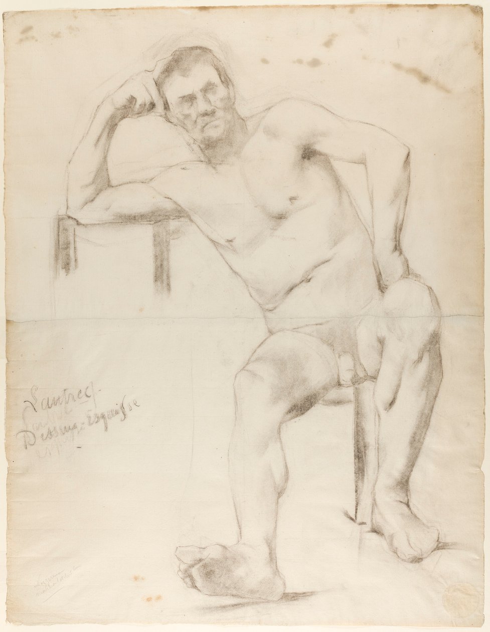 Het Model Nizzavena door Henri de Toulouse-Lautrec