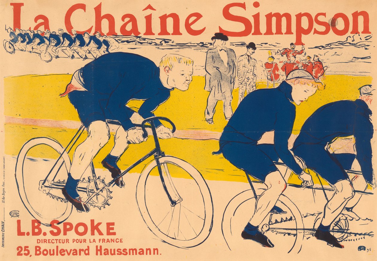 De Simpson-keten door Henri de Toulouse-Lautrec