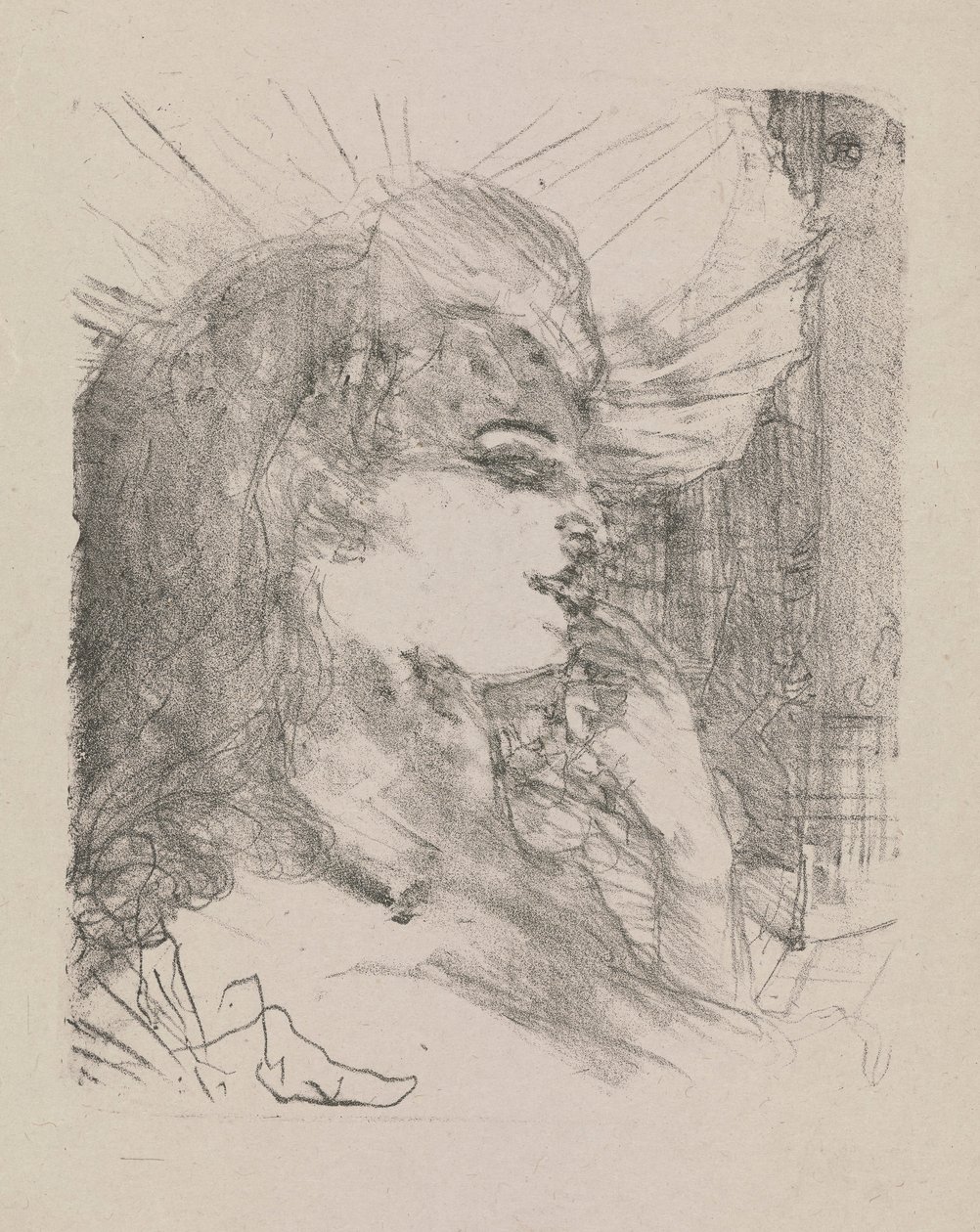 Anna Held, uit Portretten door Henri de Toulouse Lautrec
