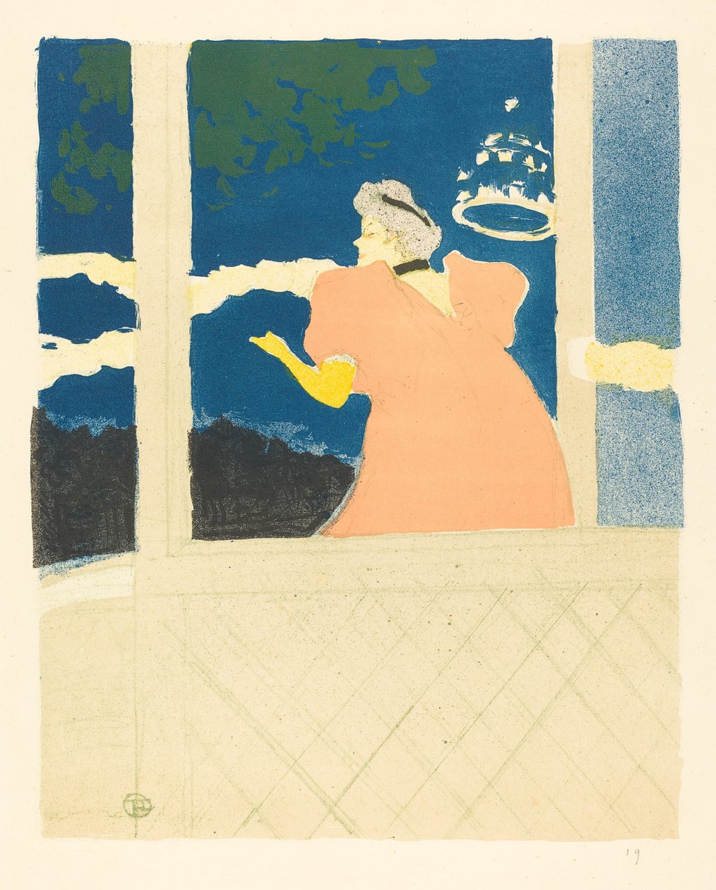 Bij de Ambassadeurs door Henri de Toulouse Lautrec