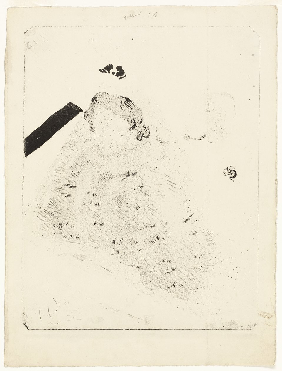 Op het concert door Henri de Toulouse Lautrec