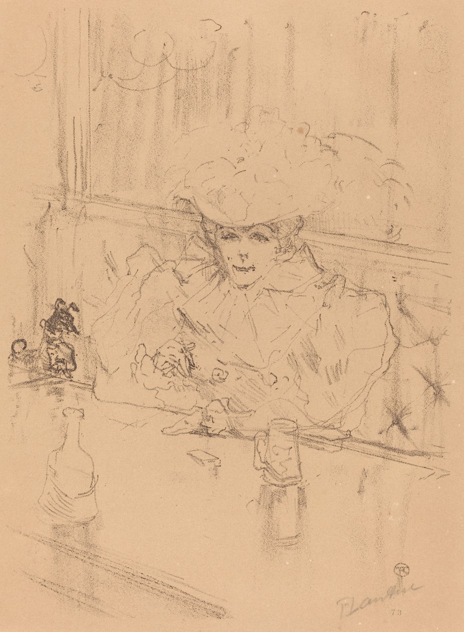 Bij de Hanneton, 1898 door Henri de Toulouse Lautrec