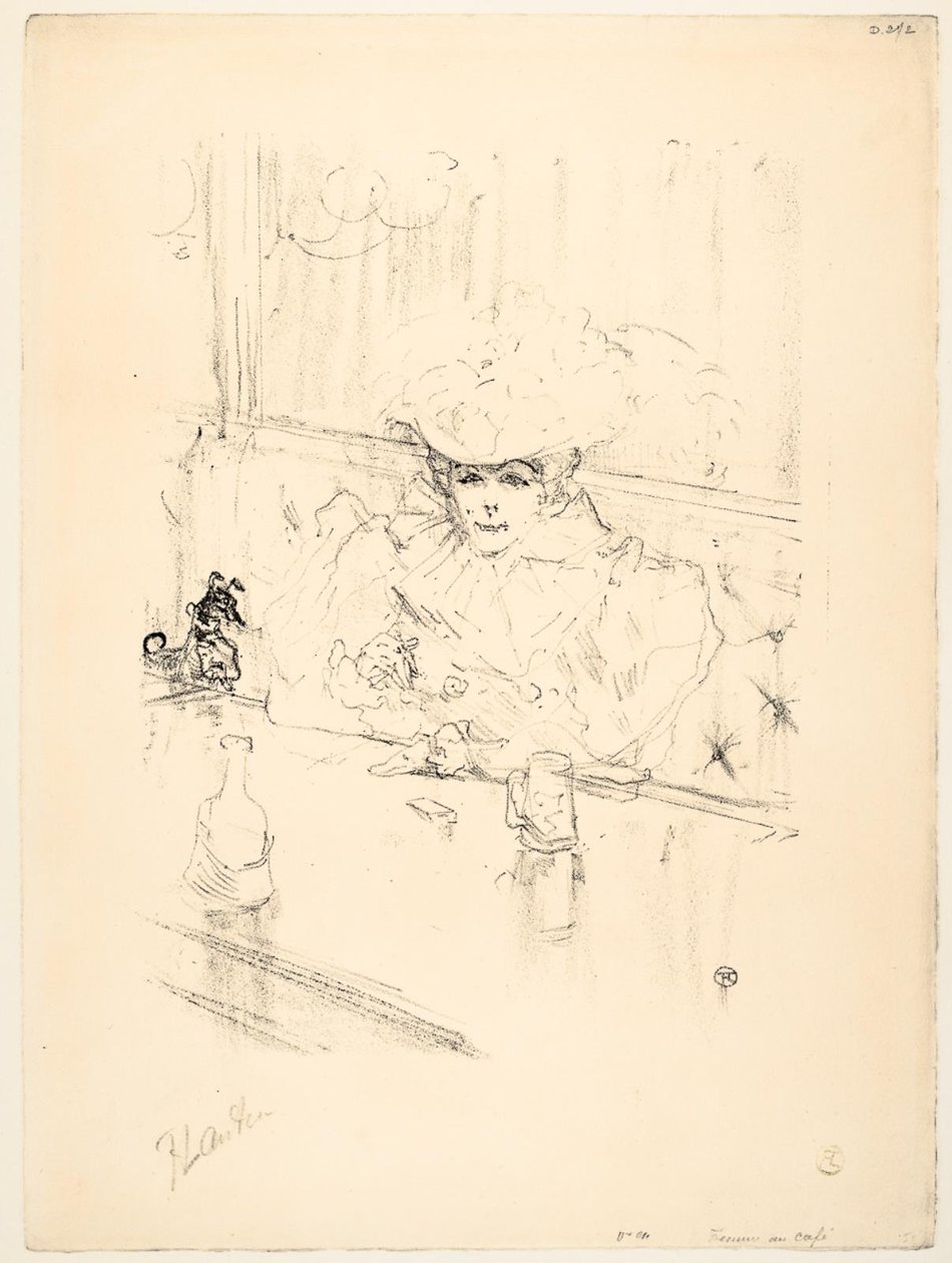 Aan Hanneton door Henri de Toulouse Lautrec