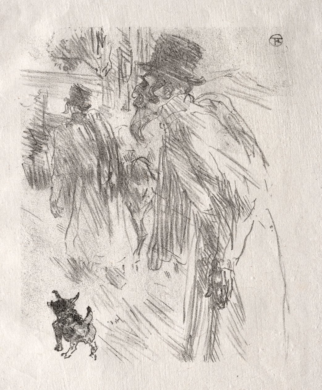 Aan de voet van de Sinaï: De Poolse Joden, Carlsbad door Henri de Toulouse Lautrec
