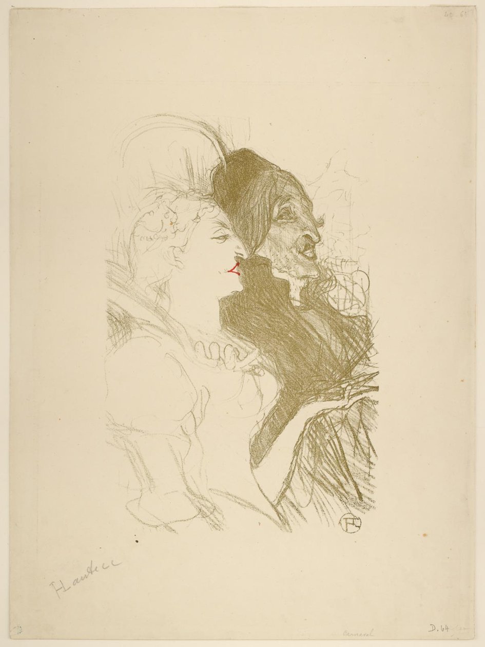 Carnaval door Henri de Toulouse-Lautrec