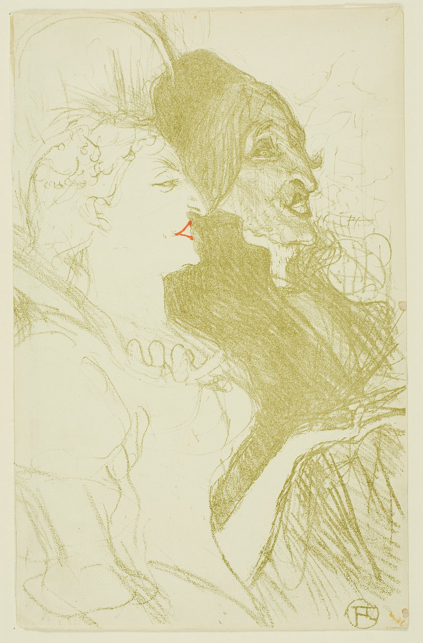 Carnaval door Henri de Toulouse Lautrec