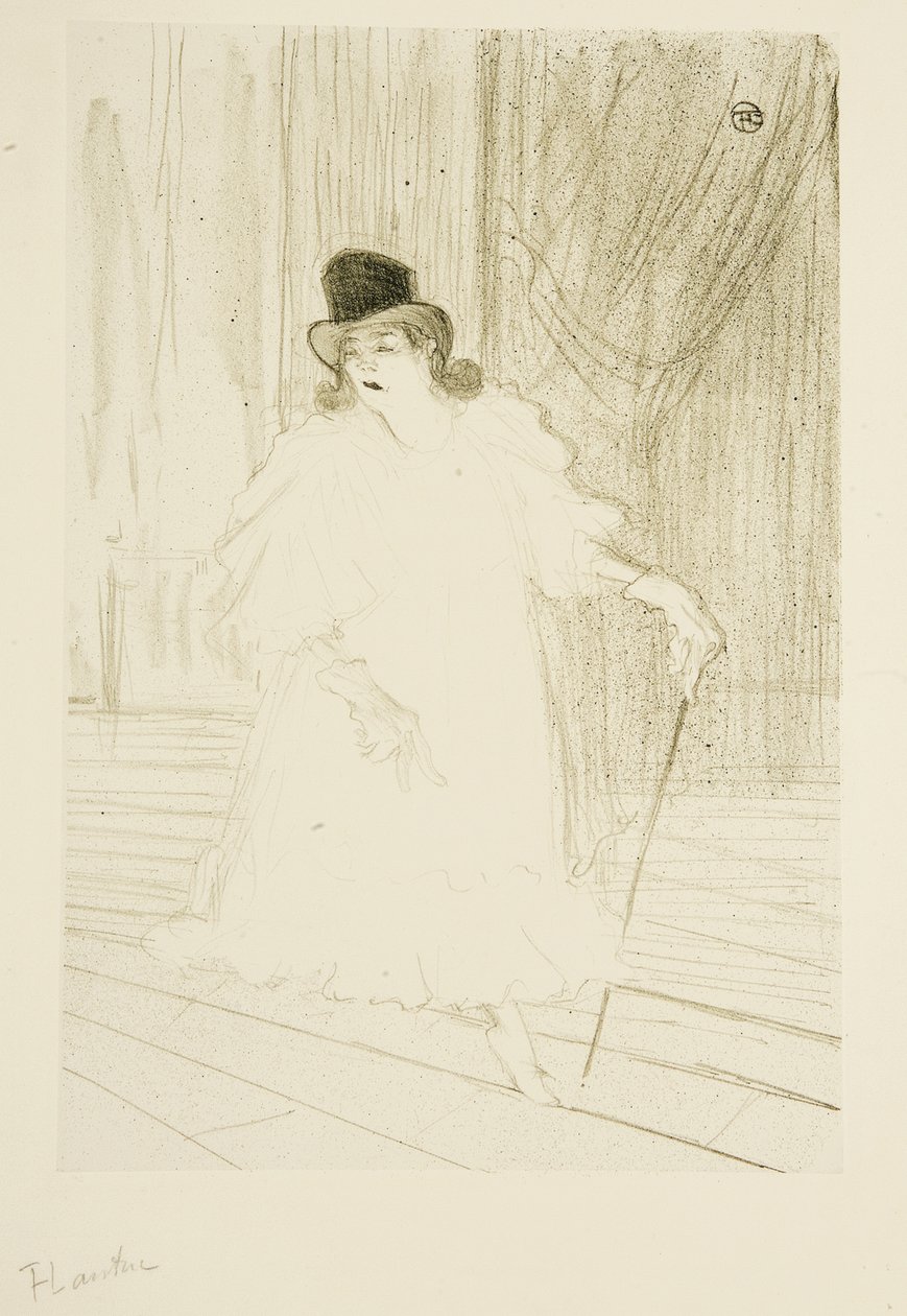 Cecy Loftus, 1895 door Henri de Toulouse Lautrec