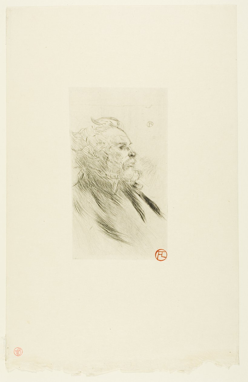 Charles Maurin door Henri de Toulouse Lautrec