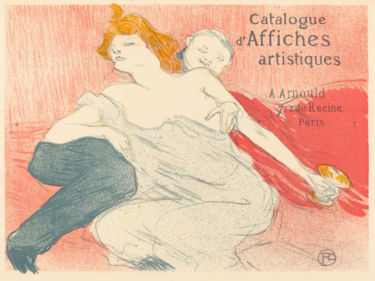 Liederlijkheid (Débauche) door Henri de Toulouse Lautrec
