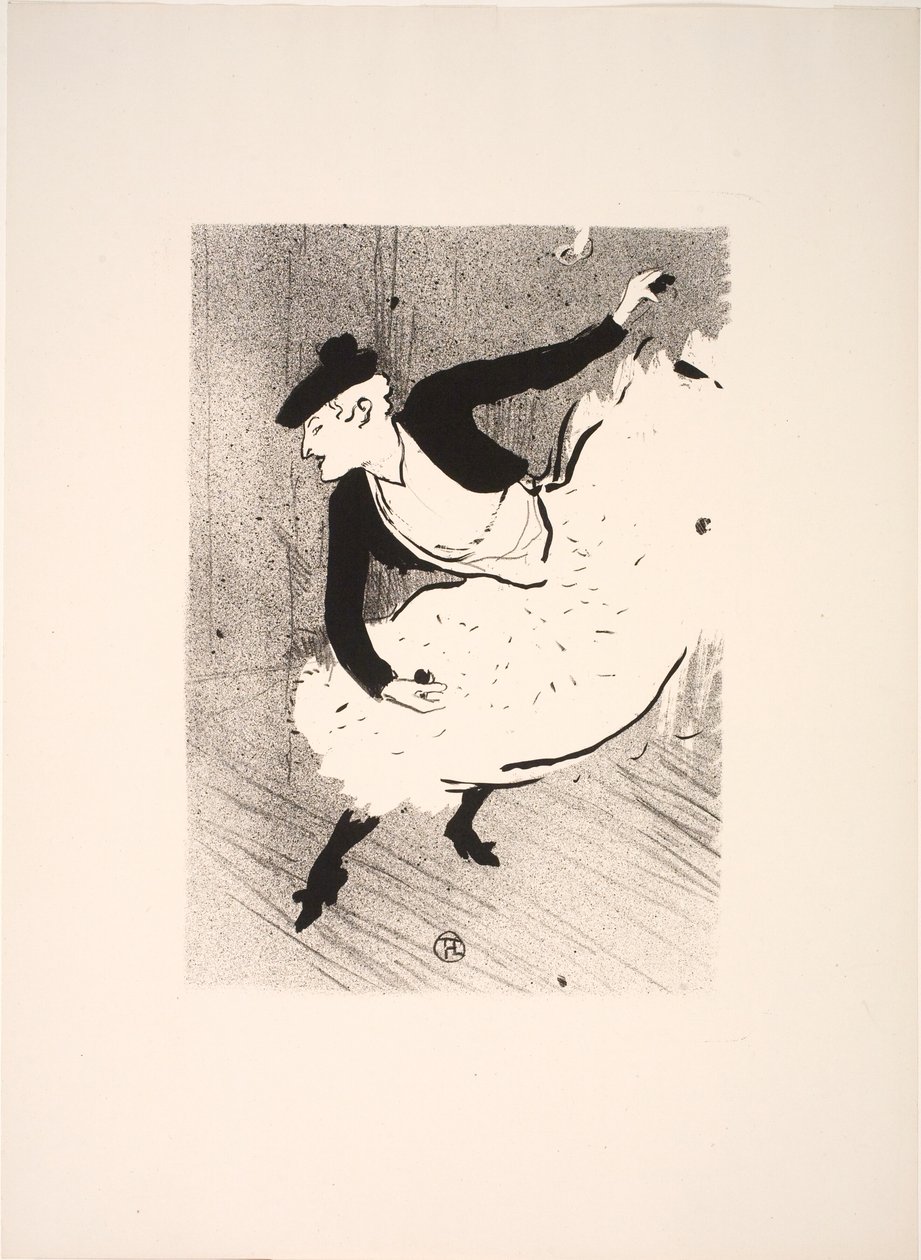 Edmée Lescot door Henri de Toulouse Lautrec