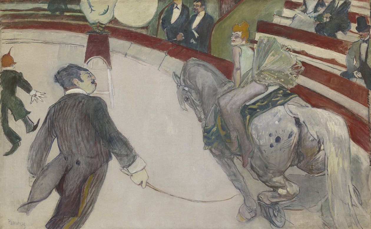 Ruiter door Henri de Toulouse Lautrec