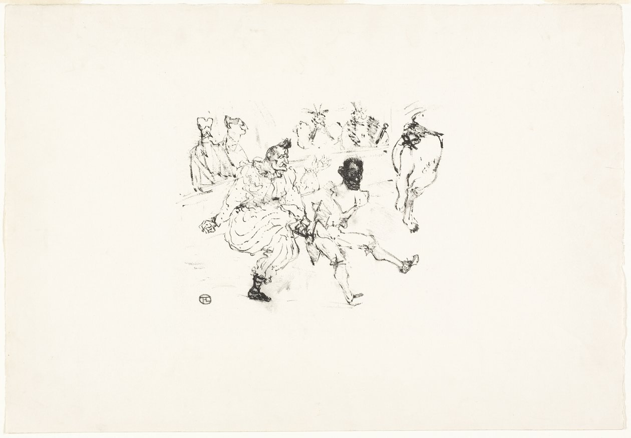 Footit en Chocolade door Henri de Toulouse Lautrec
