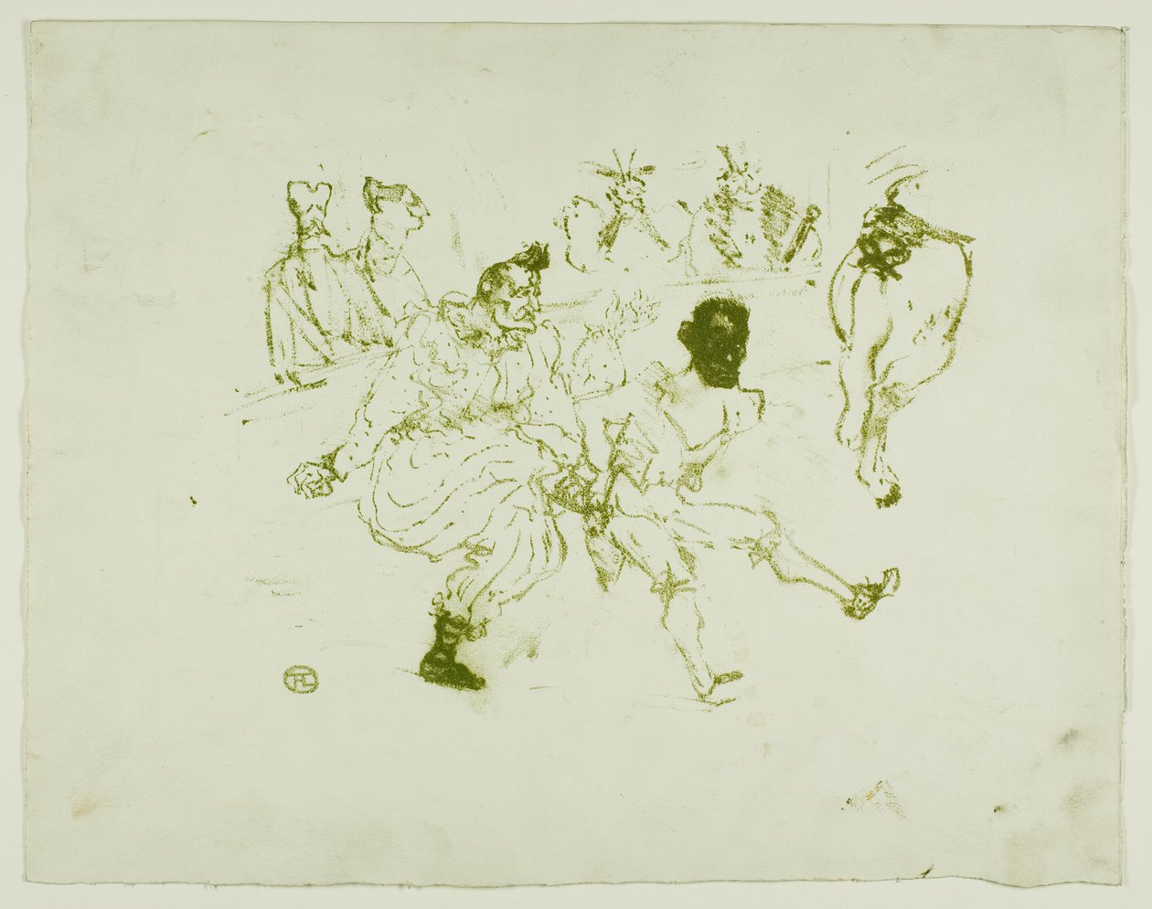 Footit en chocolade door Henri de Toulouse Lautrec