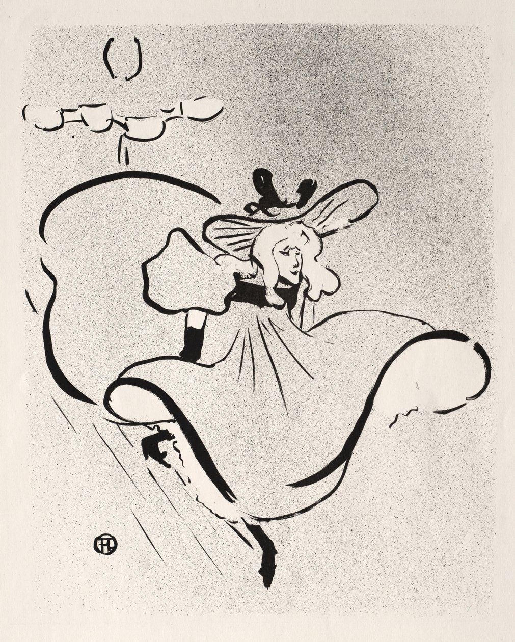 Jane Avril door Henri de Toulouse Lautrec