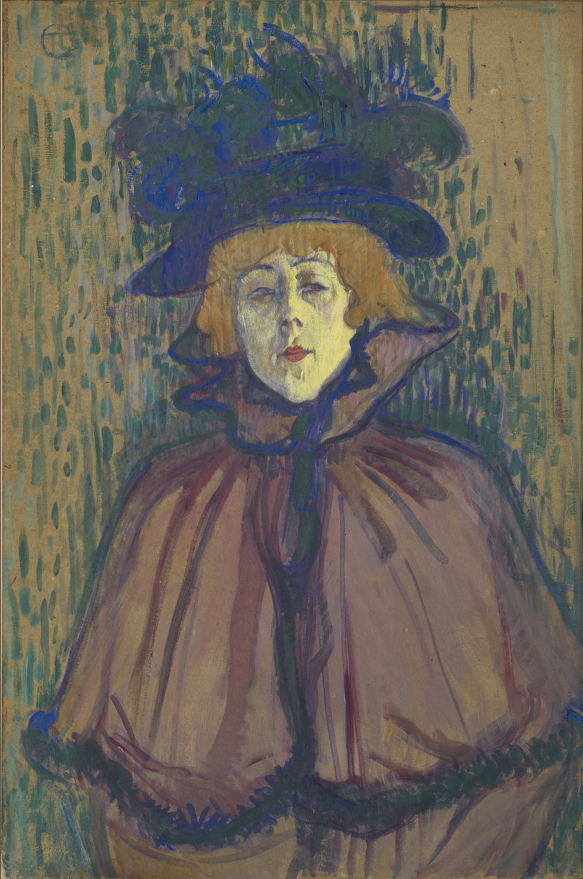 Jane Avril door Henri de Toulouse Lautrec