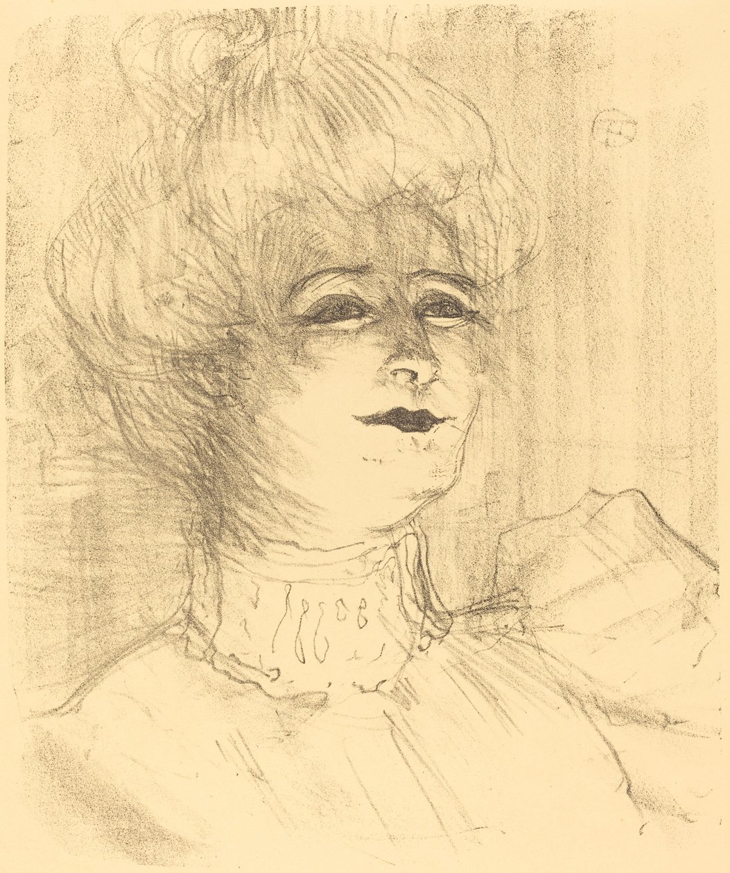 Jeanne Hading door Henri de Toulouse Lautrec