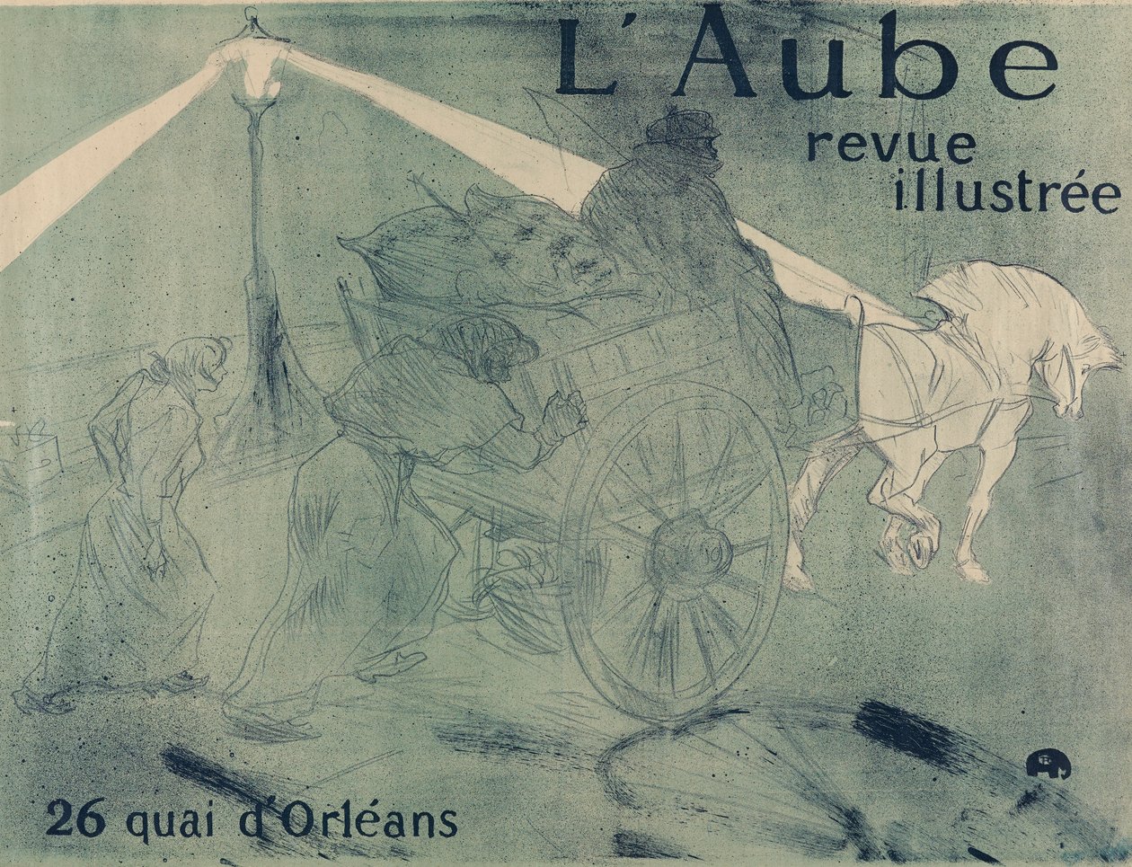 L door Henri de Toulouse Lautrec