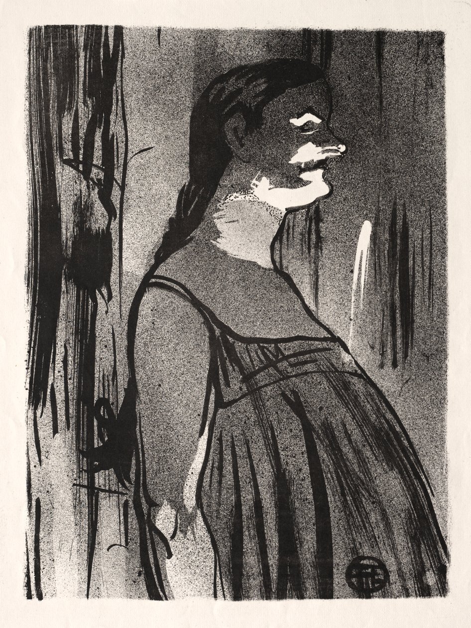 Le Café-concert: Mme. Abdala door Henri de Toulouse Lautrec