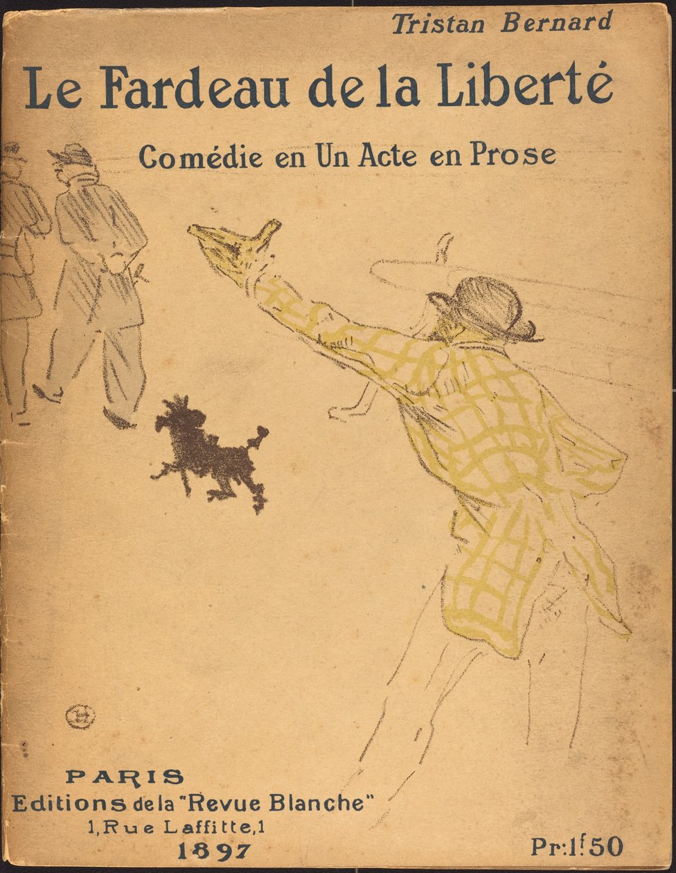 De Last van de Vrijheid door Henri de Toulouse-Lautrec