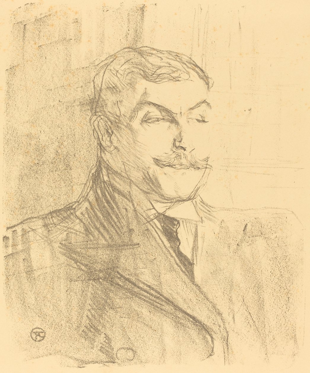 Lucien Guitry door Henri de Toulouse Lautrec