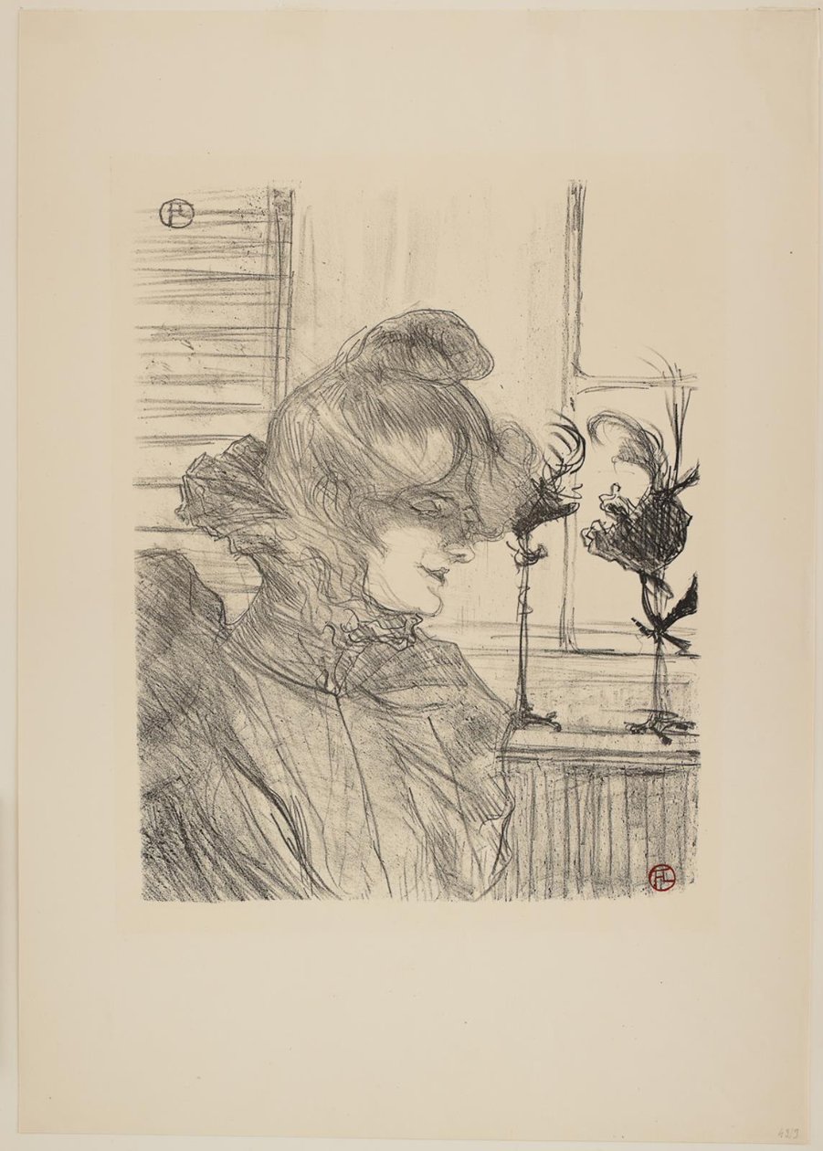 Madame Le Margoin, Modiste door Henri de Toulouse Lautrec