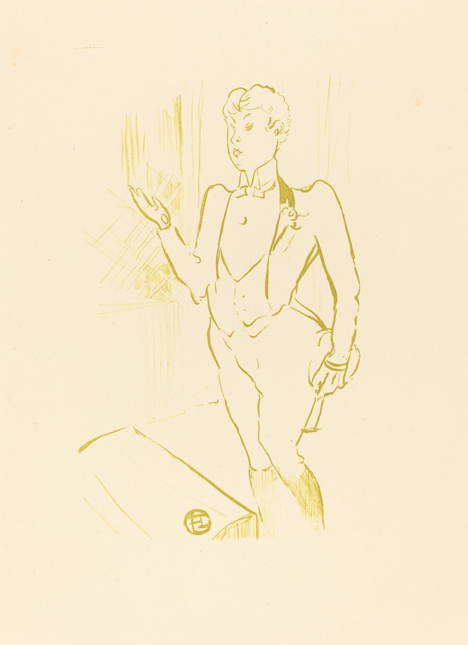 Mary Hamilton door Henri de Toulouse Lautrec