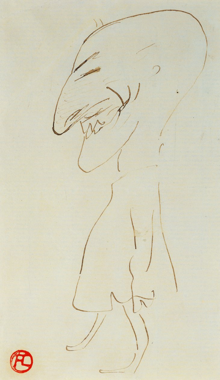Monsieur Paul Viaud, ca. 1899 door Henri de Toulouse Lautrec