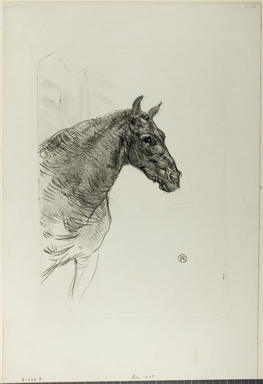 Philibert de pony door Henri de Toulouse Lautrec