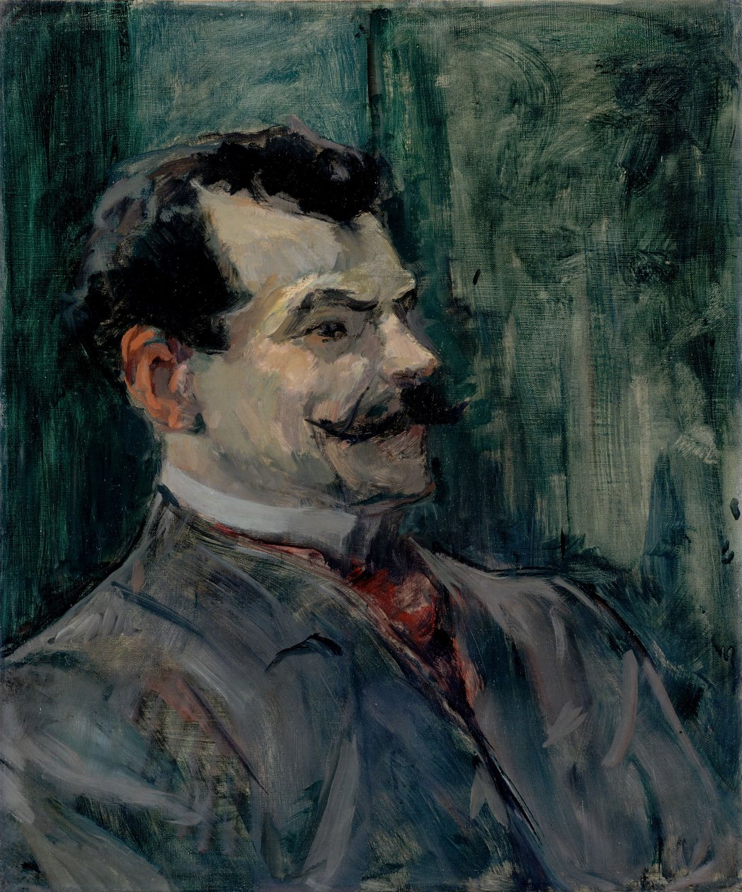 Portret van André Rivoire 1872-1930 door Henri de Toulouse Lautrec