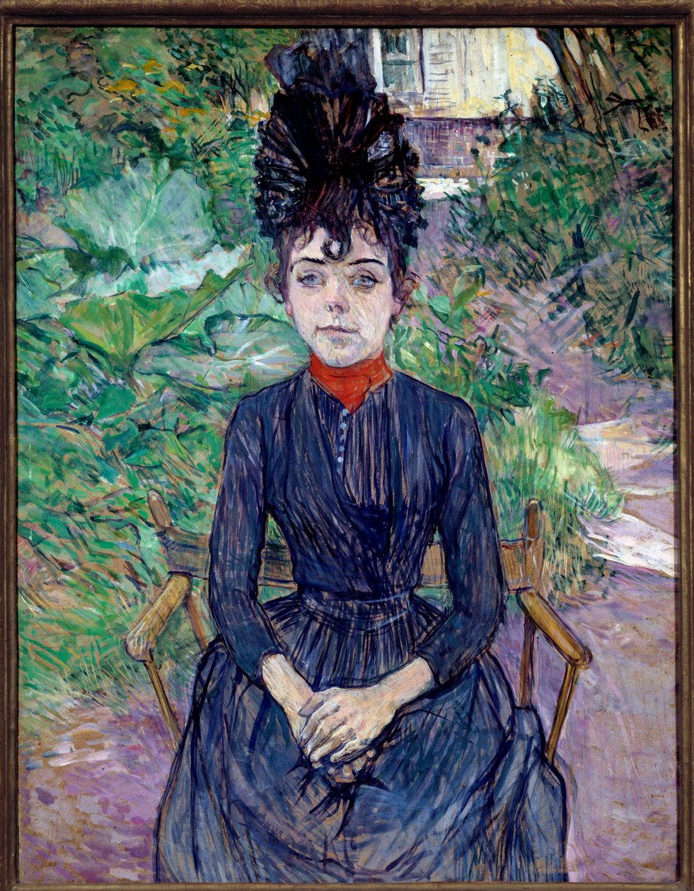 Portret van Justine Dieuhl door Henri de Toulouse Lautrec