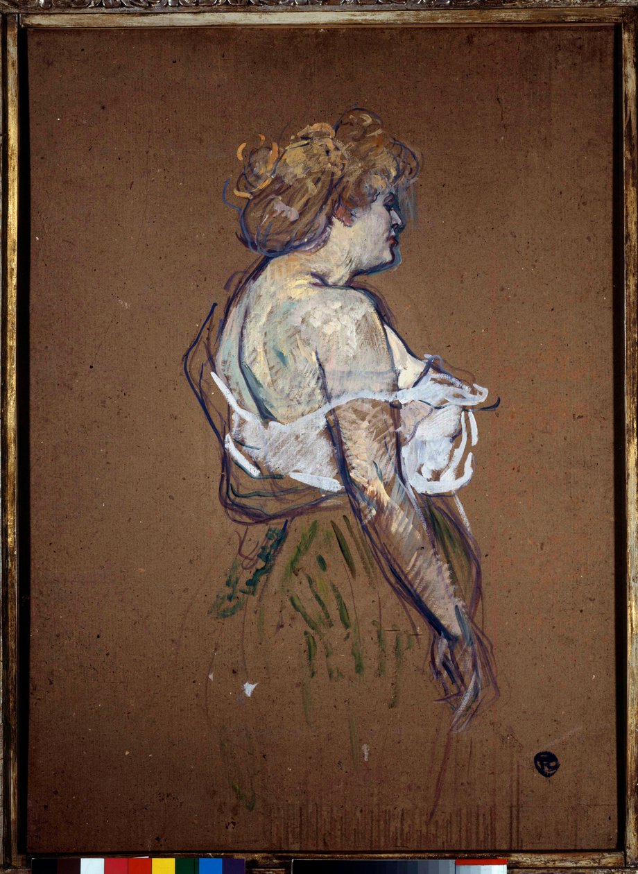 Prostitutie: Portret van Lucie Bellager door Henri de Toulouse Lautrec