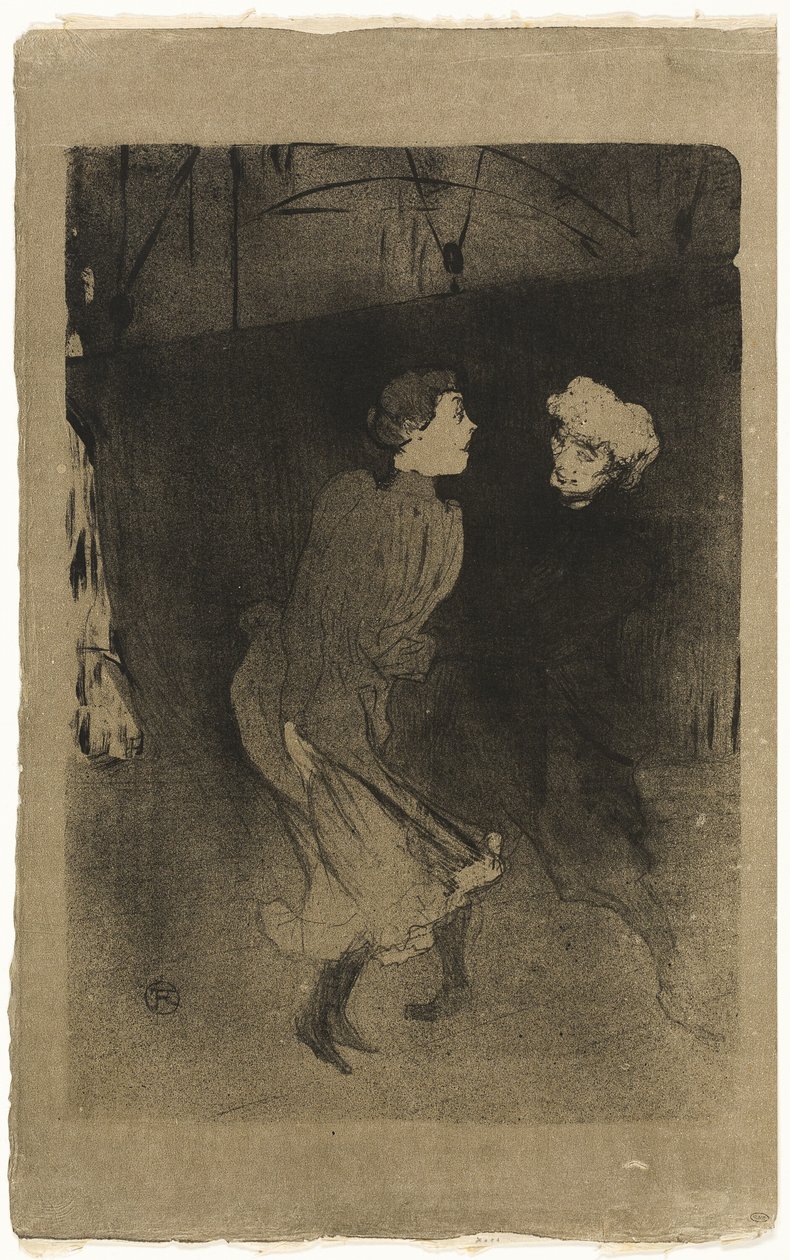 Repetitie in de Folies-Bergère-Emilenne D