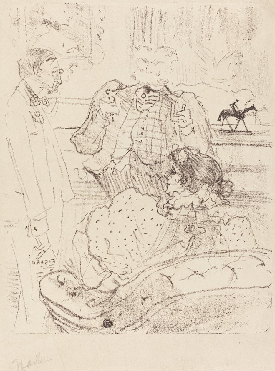 Rosmersholm, Le Gage door Henri de Toulouse Lautrec