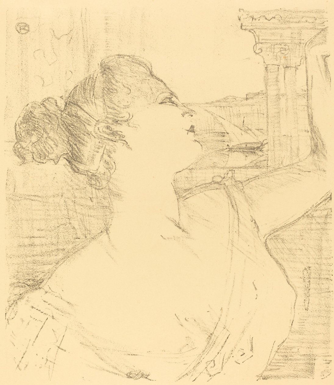 Subra van de Opera, 1896 door Henri de Toulouse Lautrec
